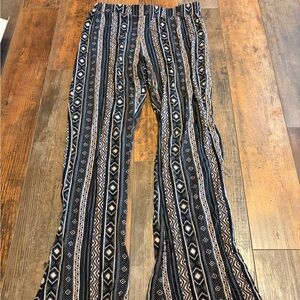 Women’s Charlotte Russe black and tan dress pants size medium